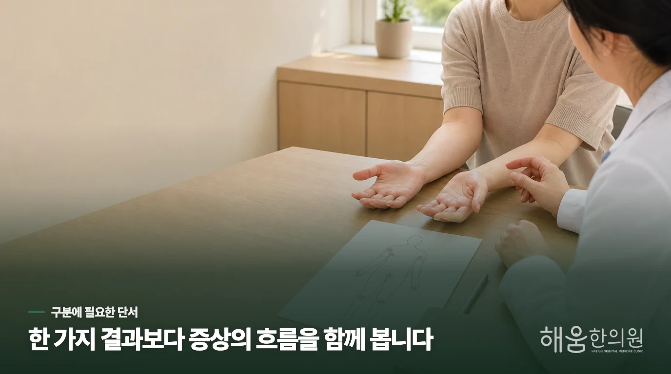 인공눈물로 버틸지, 진료를 앞당길지 결정하는 기준