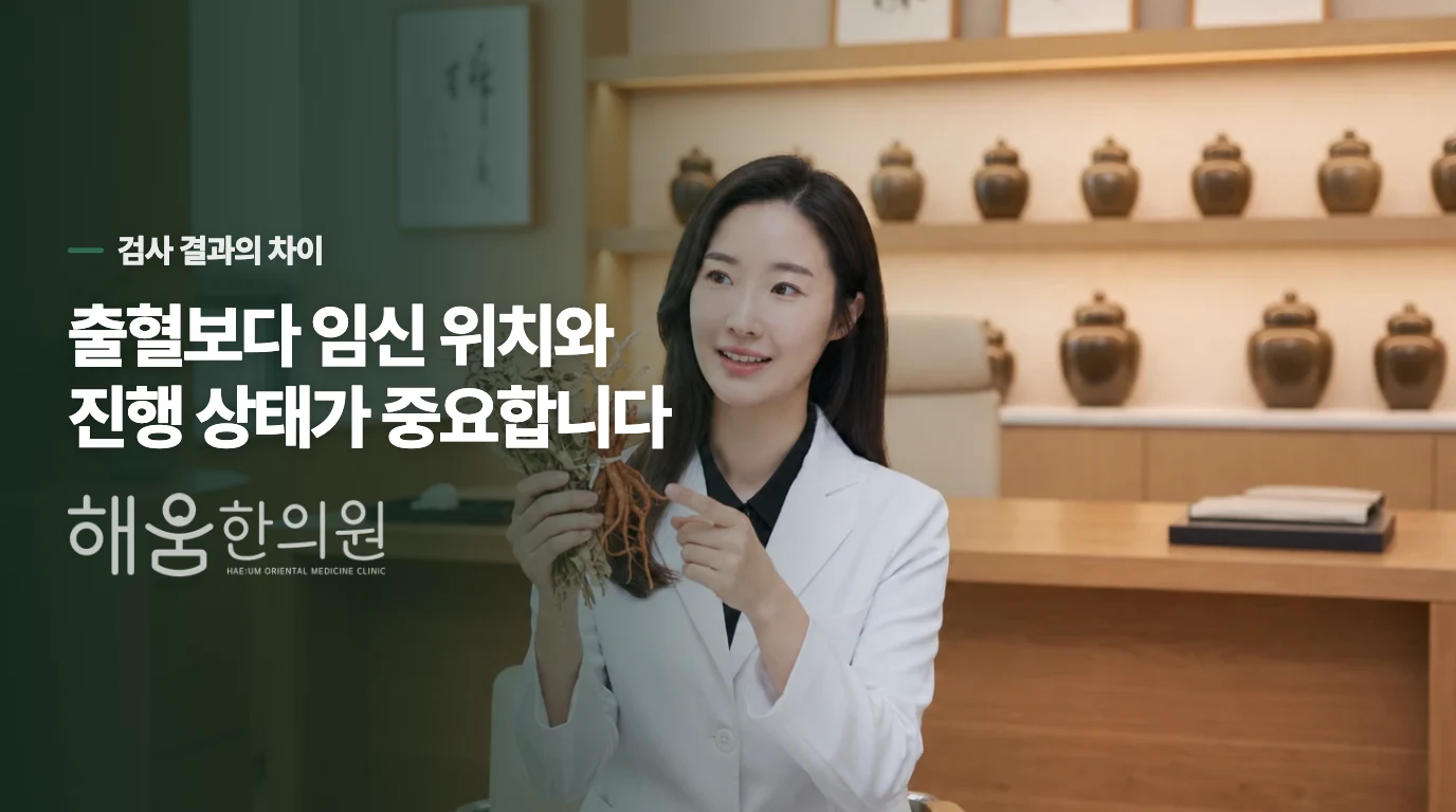 초음파 결과에 따라 다음 일정이 달라집니다
