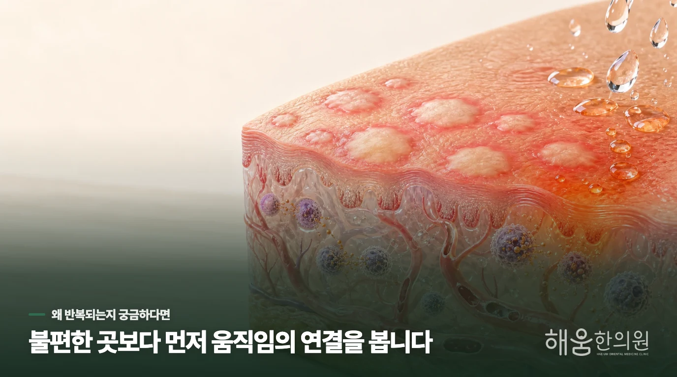 샤워를 마치면 팽진이 커지는 이유