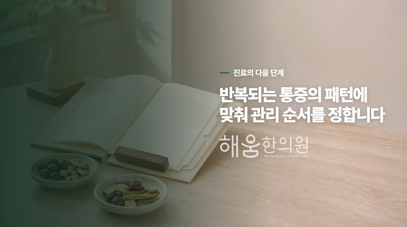여성한의원에서는 생리통의 시작 시점부터 좁혀 봅니다