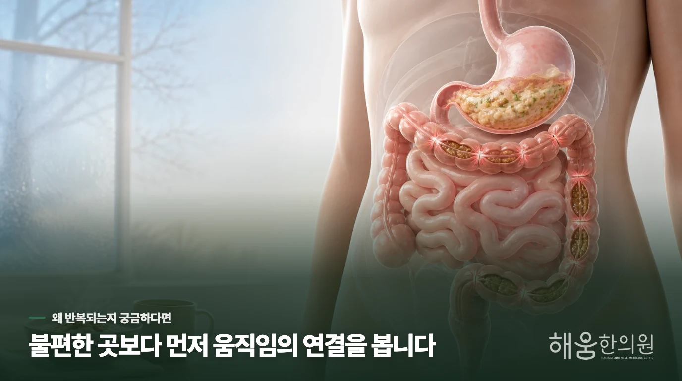식사만 하면 바로 화장실로 달려가는데 왜 이럴까요?